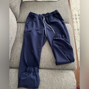 Jaanuu womens essential 5 pocket jogger scrub pants